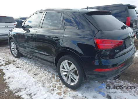 2018 Audi Q3 2.0T Premium/2.0T Sport Premium z USA, uszkodzony, nr VIN WA1ECCFS8JR027042